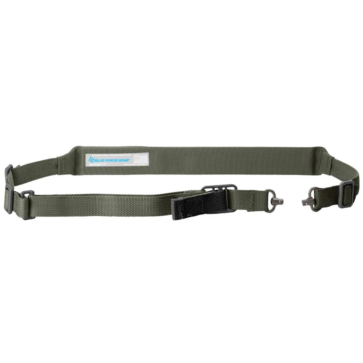 Vickers Padded Push Button Sling Ranger Green