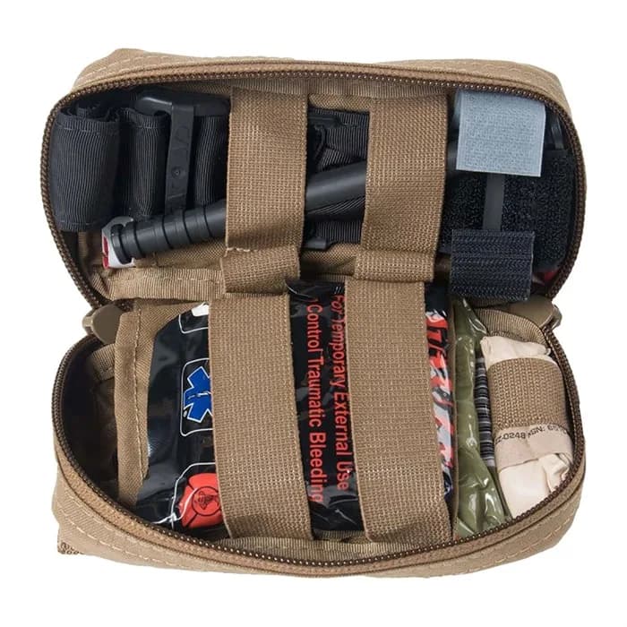 M-FAK Mini First Aid Kit w/Combat Gauze Coyote - photo 3