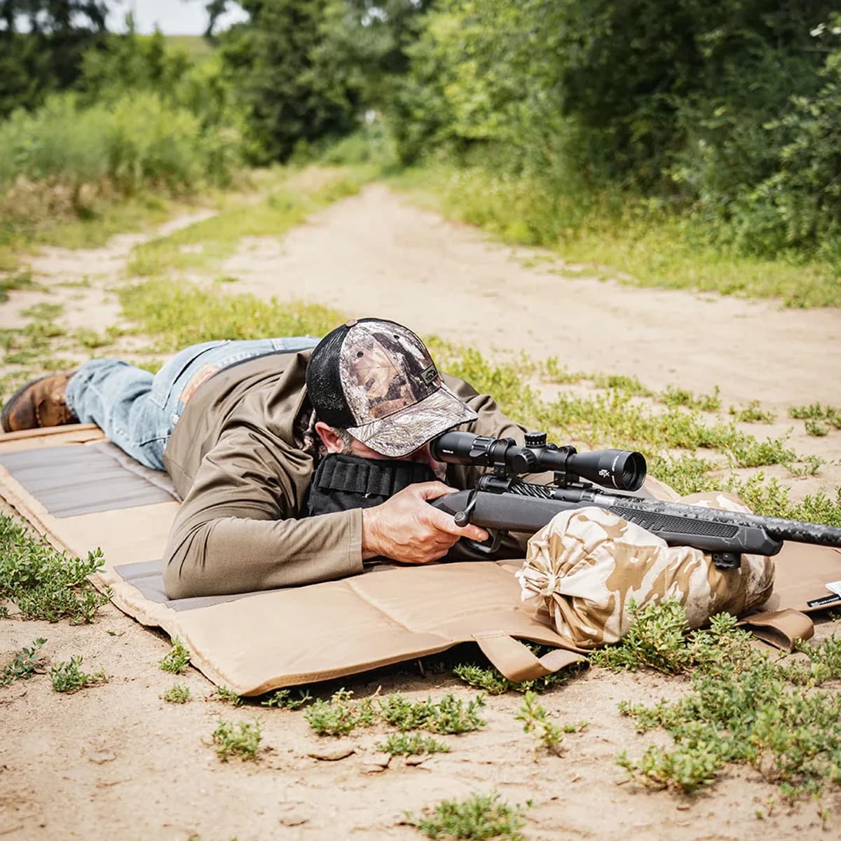Tactical Competition Shooting Mat Coyote