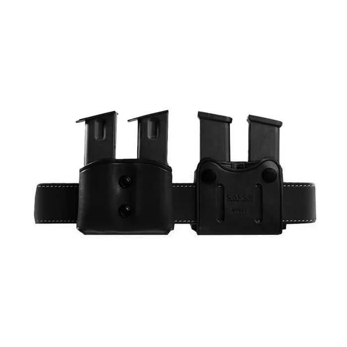 Double Mag Carrier .45 Single Metal Mag-Black