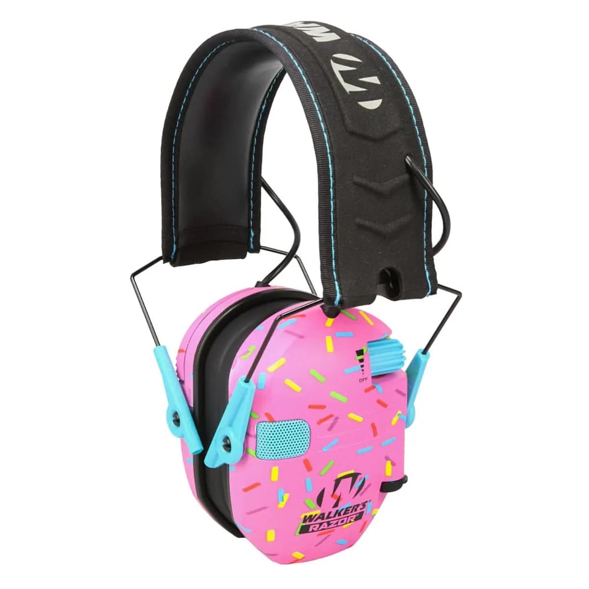Razor Slim Folding Electronic Muff Pink Sprinkles
