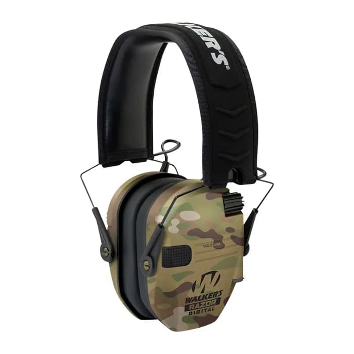 Razor Slim Electronic Muffs, Multicam