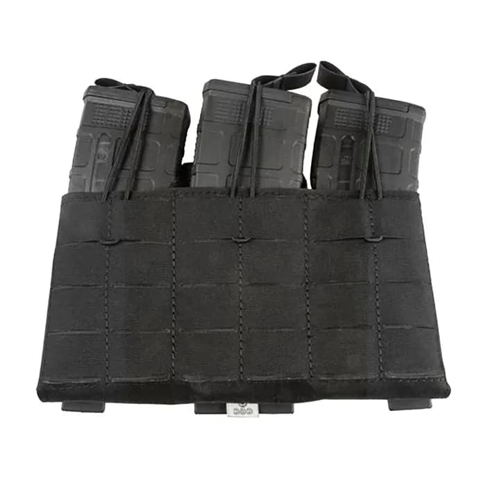 5.56mm Compact Triple Mag Panel, Black