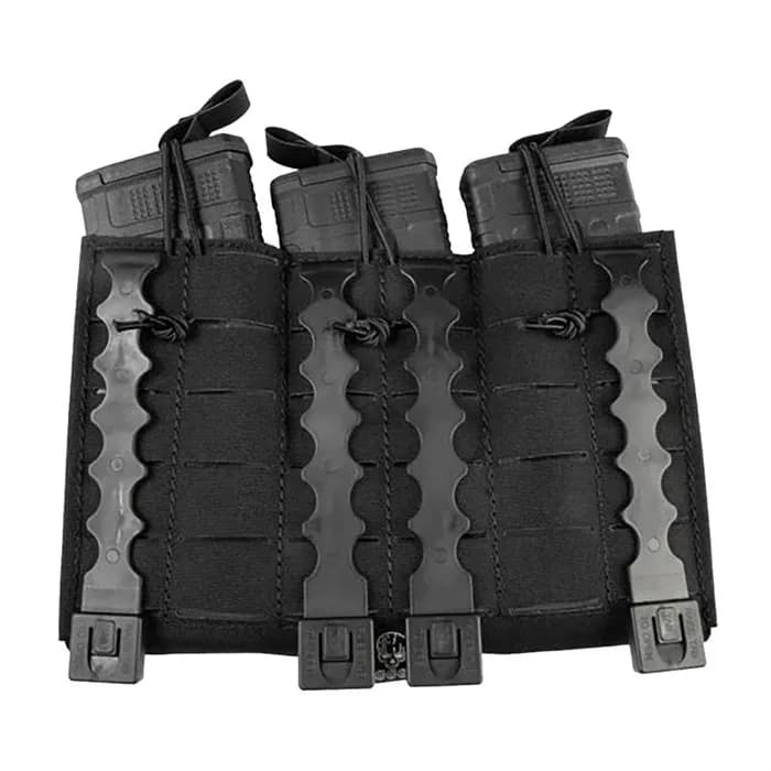 5.56mm Compact Triple Mag Panel, Black - photo 2