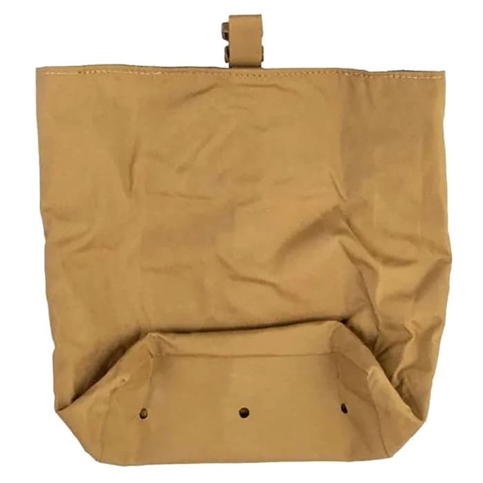 Roll Up Dump Pouch Laminate Coyote Brown