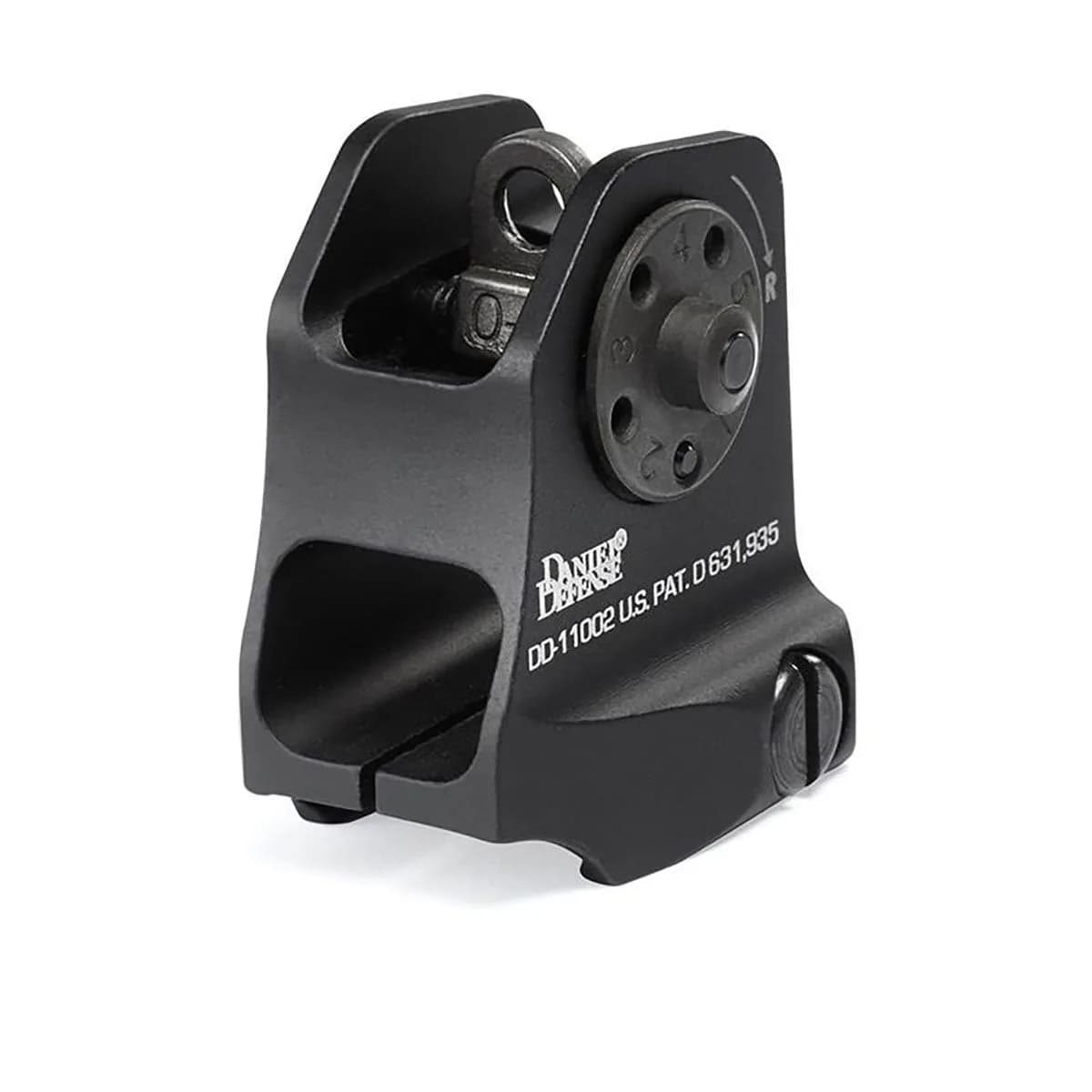 Fixed Lightweight Sight Set for AR-15 Black