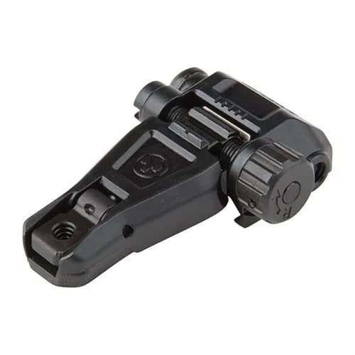 MBUS Pro Rear Sight Flip Up Adjustable Steel Black - photo 3