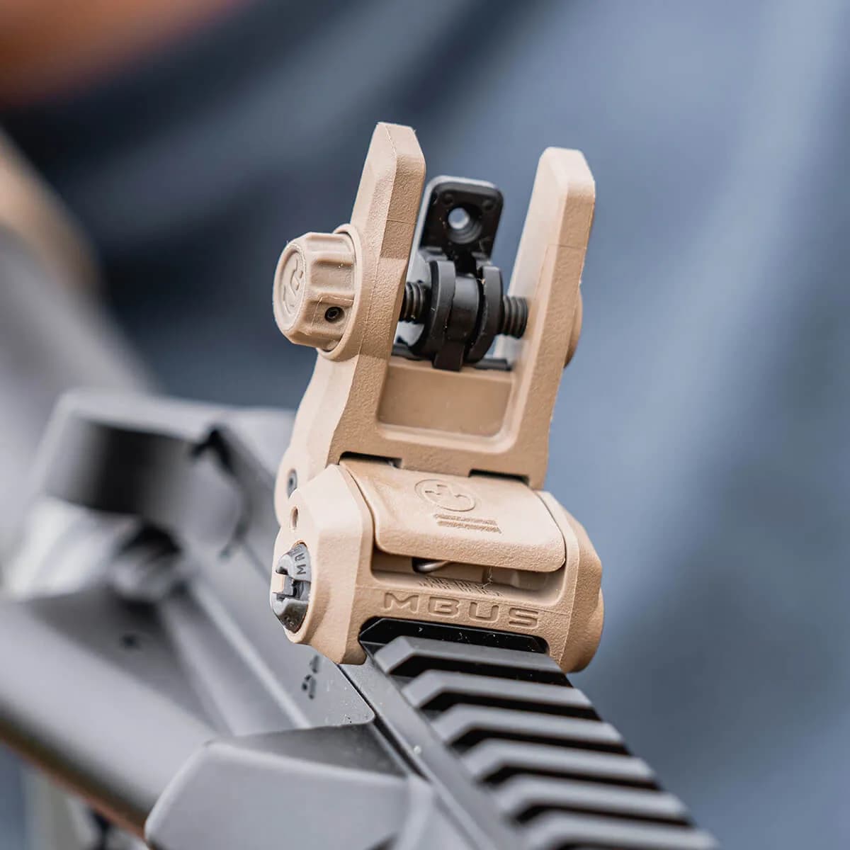 MBUS 3 Rear Sight Flip-Up Adjustable Polymer FDE - photo 5