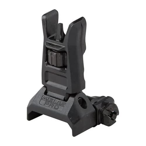 MBUS Pro Front Sight Flip-Up Adjustable Steel Black