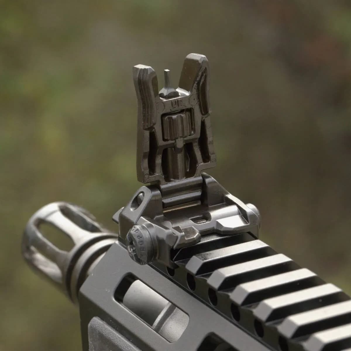 MBUS Pro Front Sight Flip-Up Adjustable Steel Black - photo 2