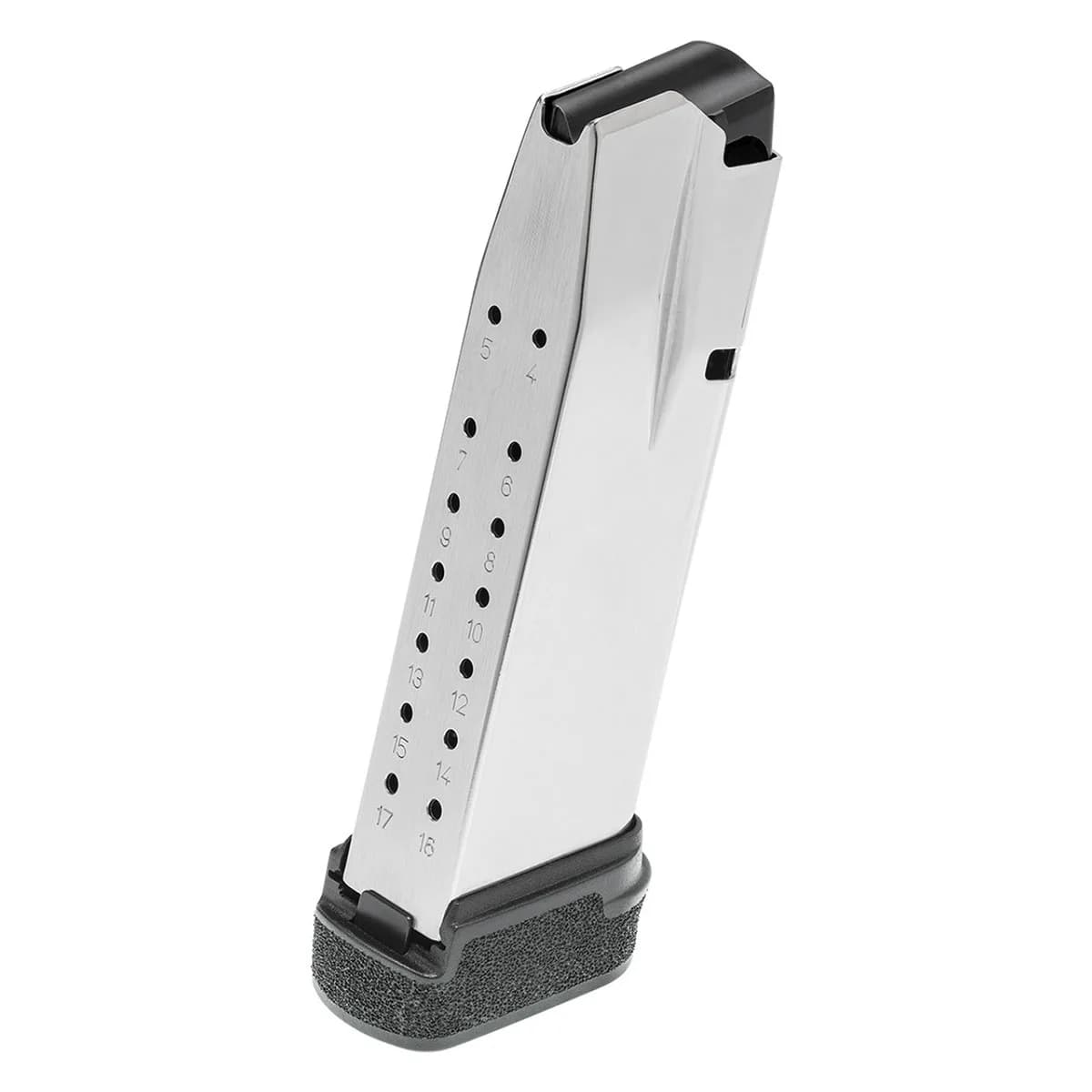Hellcat Pro 17-Round Stainless Steel Magazine Black