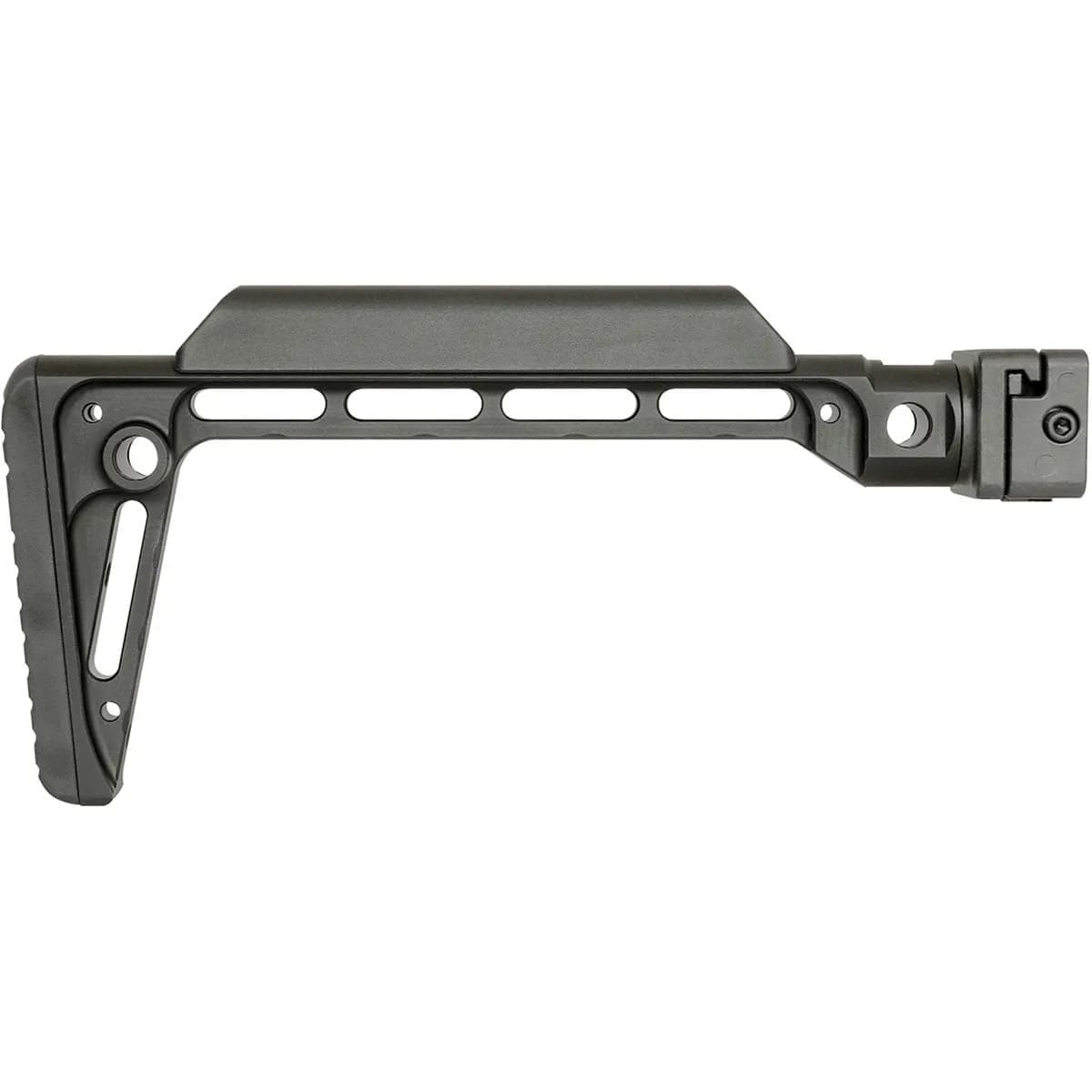 Minimalistic Side Folding Stock - Black