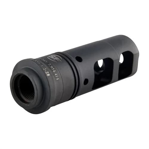 SFMB-556 Muzzle Brake 22 Caliber 1/2-28 SS Black - photo 2