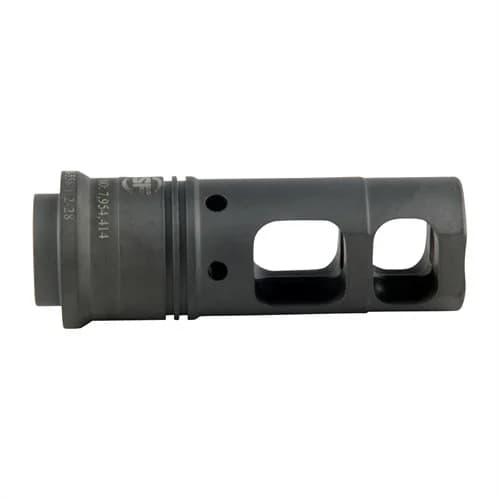 SFMB-556 Muzzle Brake 22 Caliber 1/2-28 SS Black - photo 3