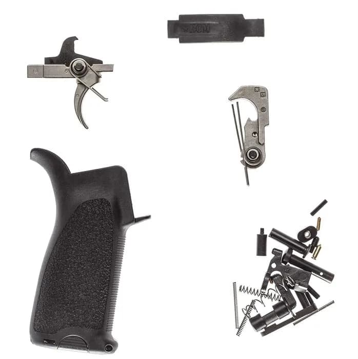 BCMGUNFIGHTER AR-15 Enhanced Lower Parts Kit, BLK