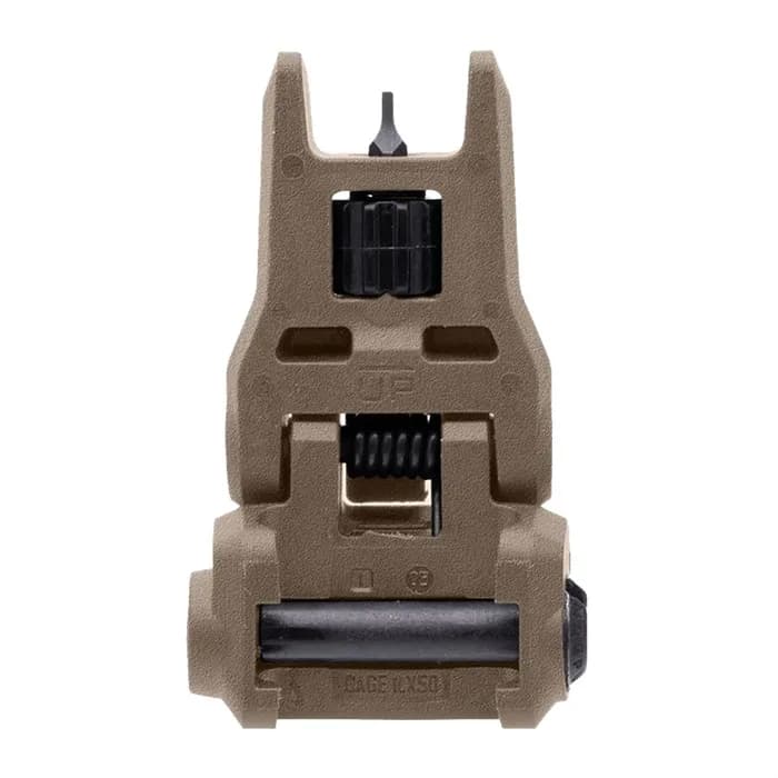 MBUS 3 Front Sight  Flip-Up Adjustable Polymer FDE - photo 2