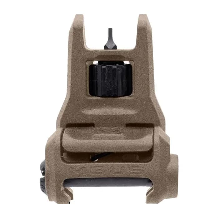 MBUS 3 Front Sight  Flip-Up Adjustable Polymer FDE - photo 3