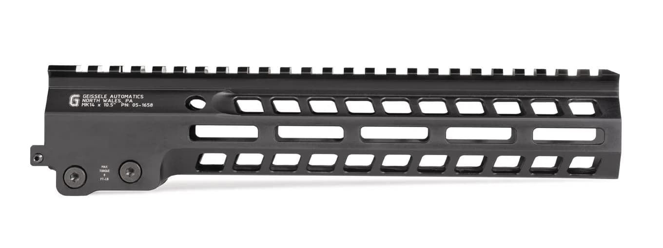MK14 10.5" Super Modular Rail M-LOK Compatible Blk