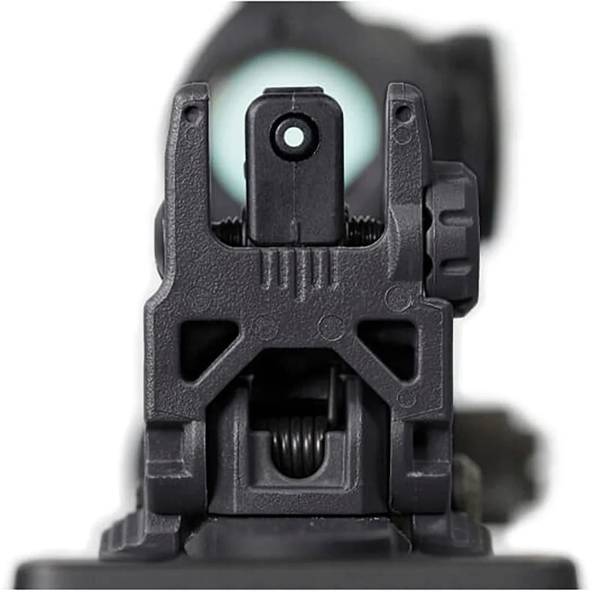 MBUS Rear Sight Flip-Up Polymer for AR-15 Black - photo 10