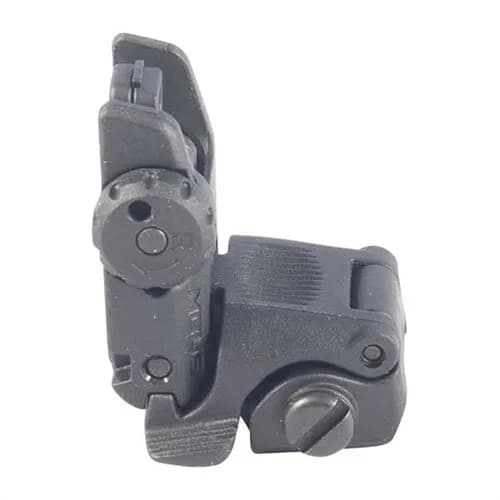 MBUS Rear Sight Flip-Up Polymer for AR-15 Black - photo 2