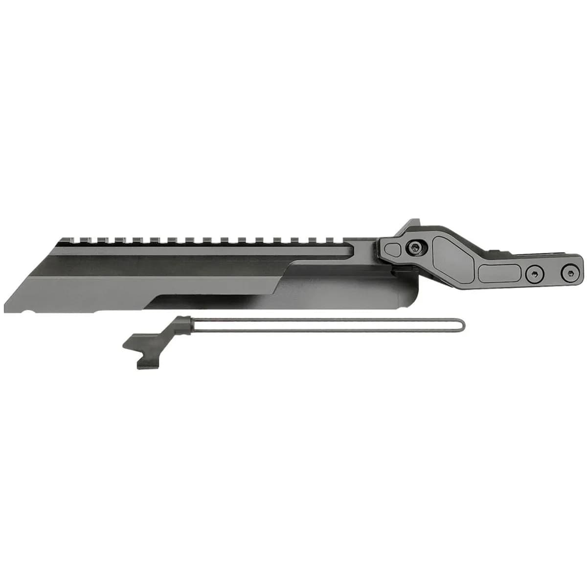 AK Alpha Series Krank Railed Top Cover Black