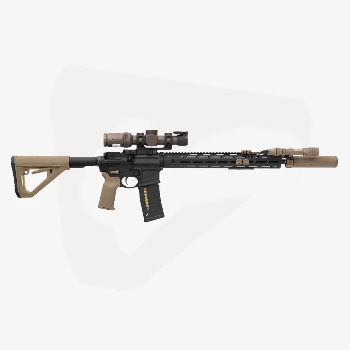 DT Collapsible Mil-Spec Carbine Stock for AR-15 FDE - photo 3