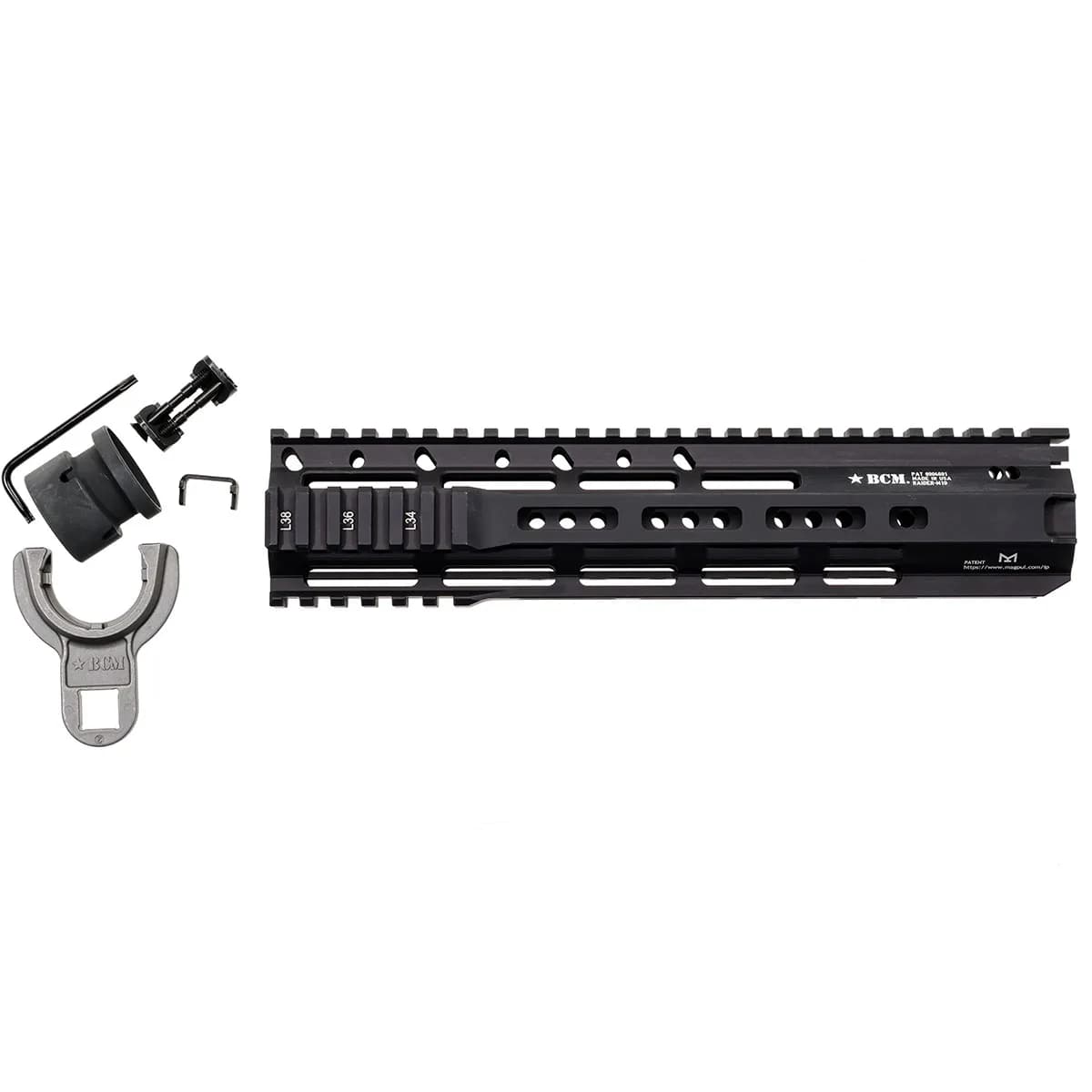 Raider-M 10" Handguard M-LOK for AR-15 Black - photo 2
