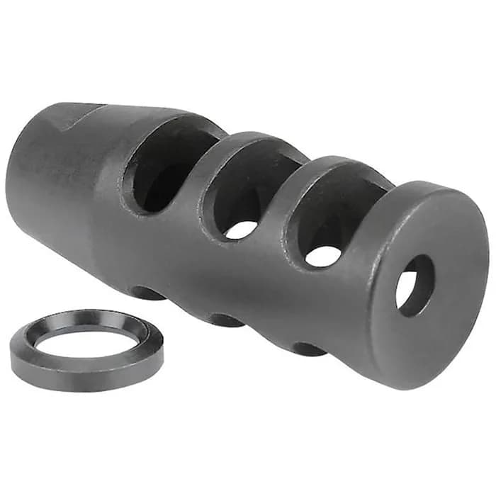 AR .308 Muzzle Brake .30/.300AAC Black 5/8-24