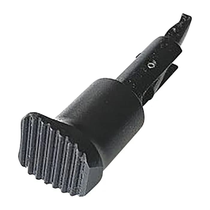 AR-15 LSFA Low Snag Forward Assist Serrated Black
