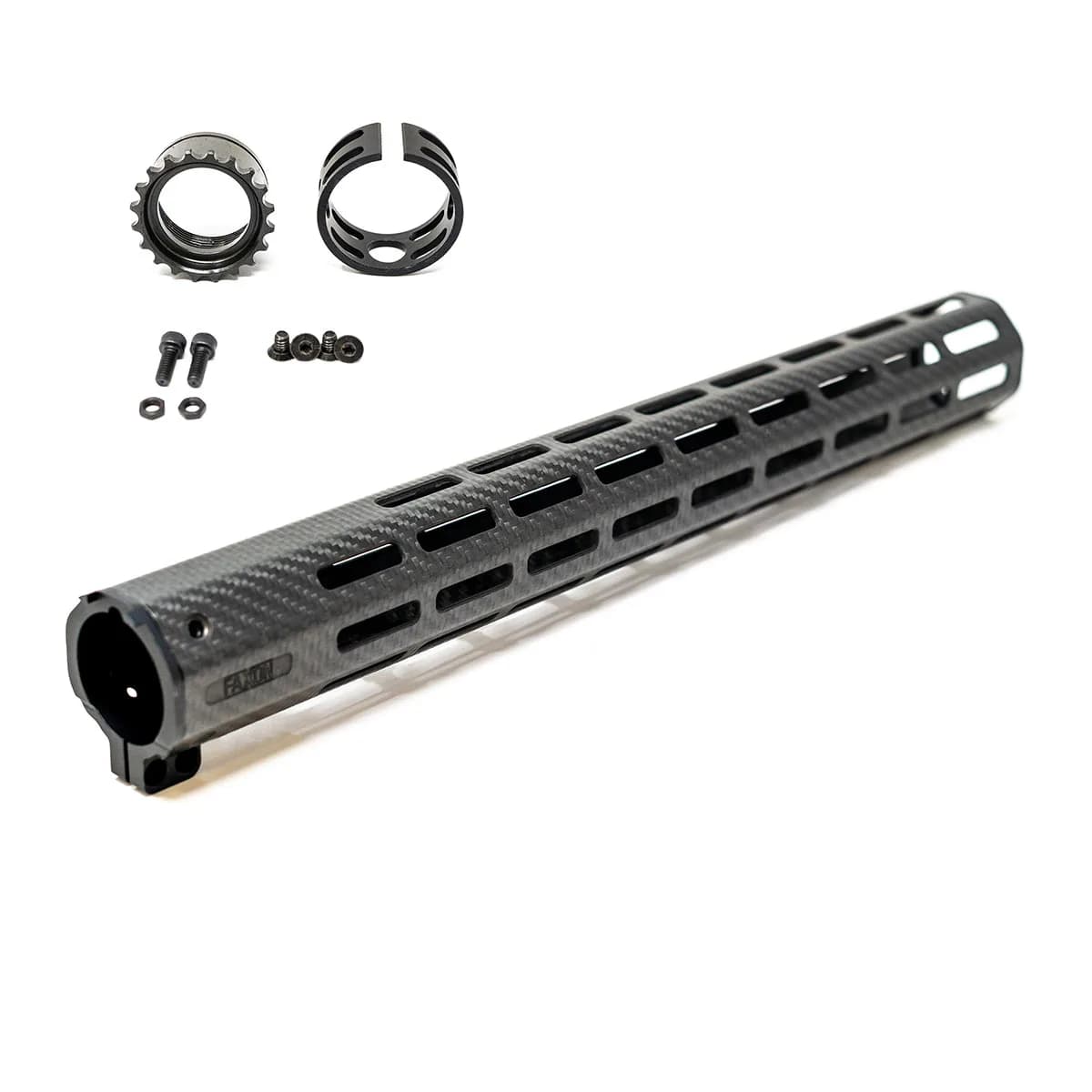 Streamline Carbon Fiber 17" M-LOK Handguard Black - photo 5
