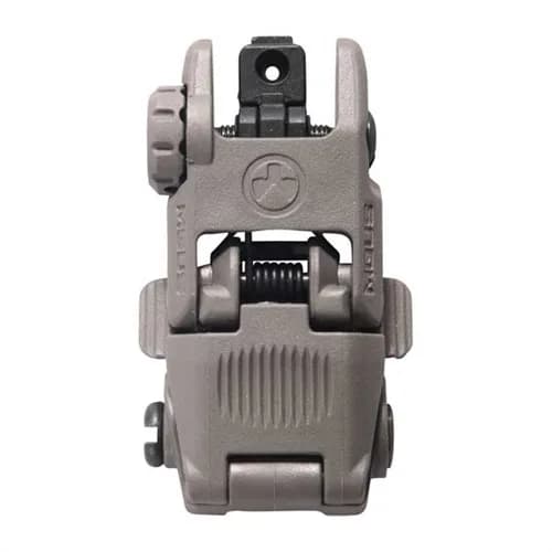 MBUS Rear Sight Flip-Up Polymer for AR-15 FDE - photo 7