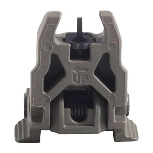 MBUS Front Sight Flip-Up Polymer for AR-15 FDE