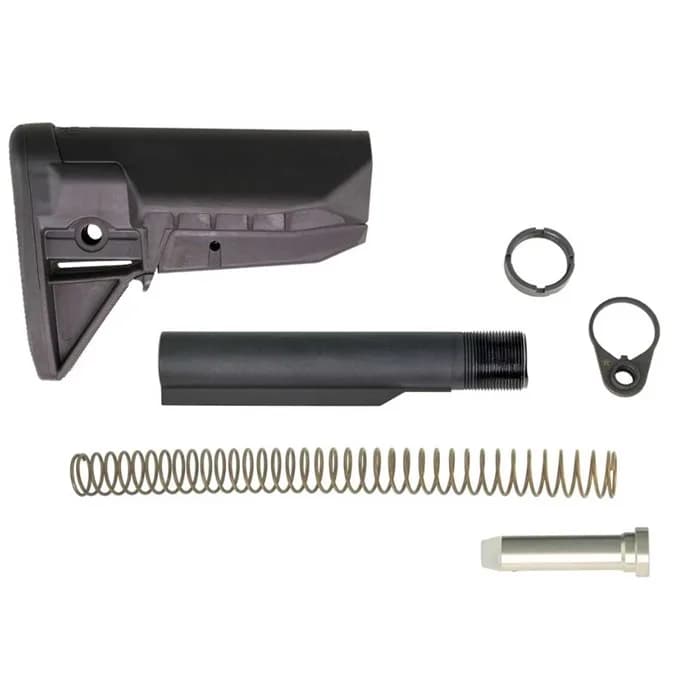 Mod 0 SOPMOD Stock Assy Collapsible Mil-Spec BLK