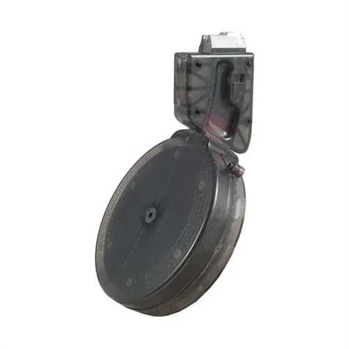 AR-15 Drum Magazine 22lr 50rd Polymer Smoke Gray - photo 2