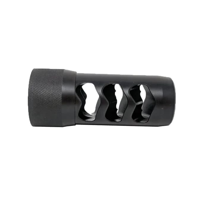 HELLFIRE 6.5mm (25-6.5mm) Muzzle Brake, Black