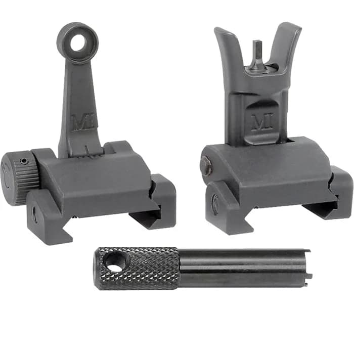 AR-15 Combat Rifle Folding Sight Set