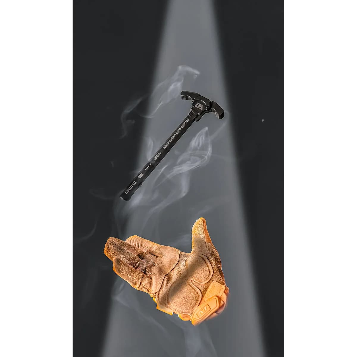 AR-15 Sledgehammer Ambi Charging Handle Black - photo 7