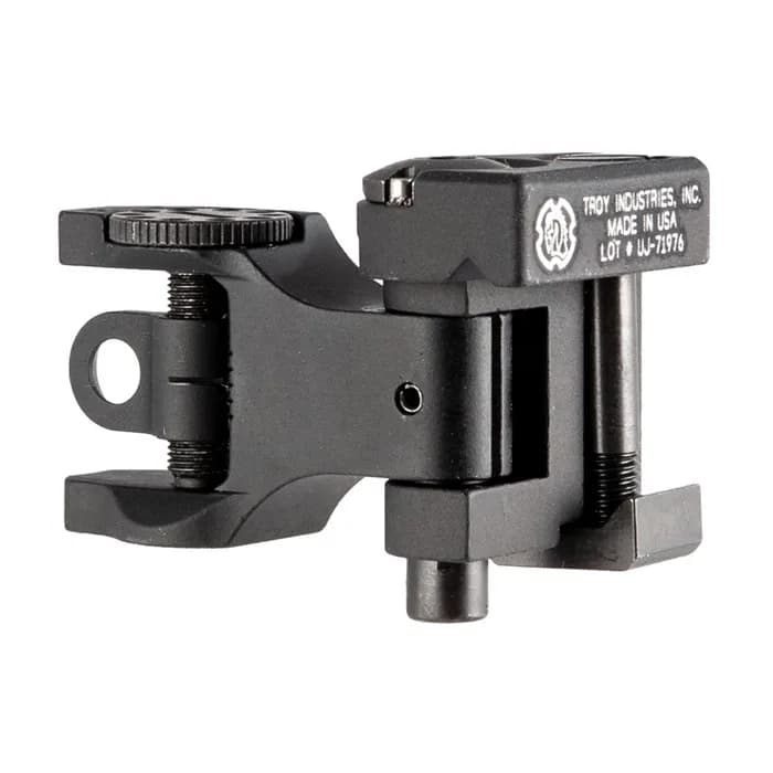 AR-15  Flip-Up Adjustable Rear Sight Black