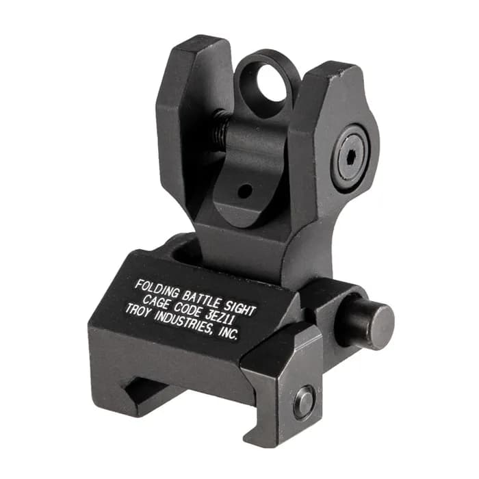 AR-15  Flip-Up Adjustable Rear Sight Black - photo 2