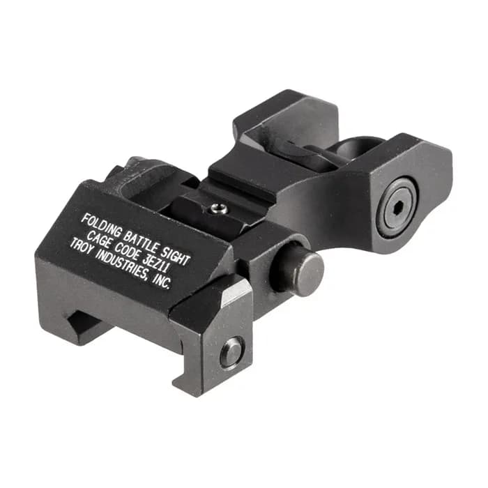 AR-15  Flip-Up Adjustable Rear Sight Black - photo 4
