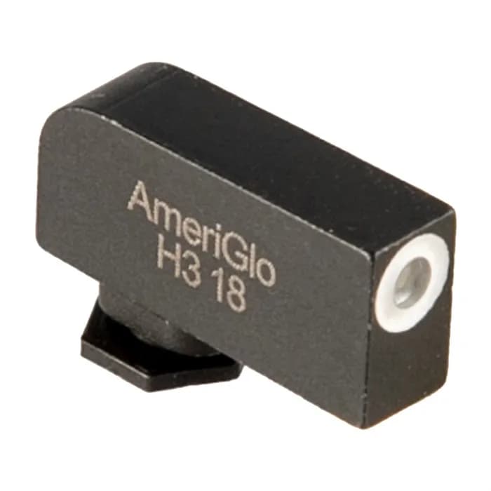 0.240"x0.125" Green w/White Outline Sight for Glock~