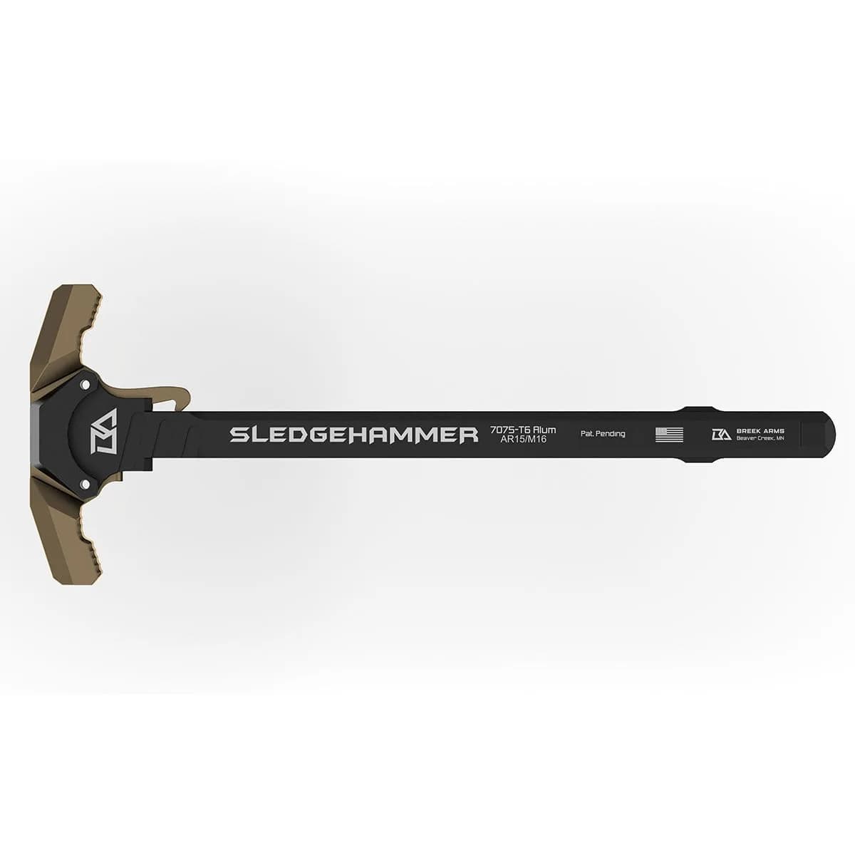 AR-15 Sledgehammer Ambi Charging Handle FDE