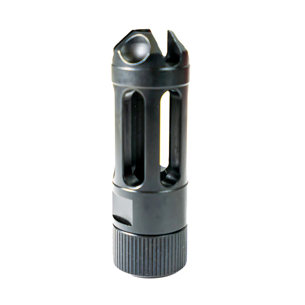 MuzzLok 9mm Ported Flash Hider Nitride Black - photo 3