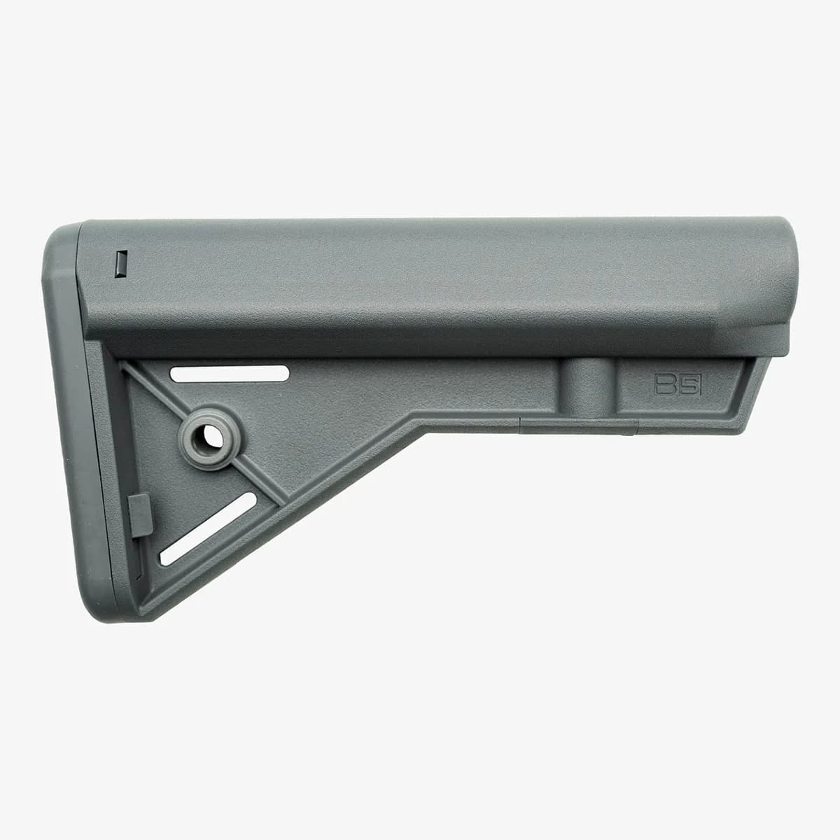 AR-15 Bravo Stock Mil-Spec Fixed Gray