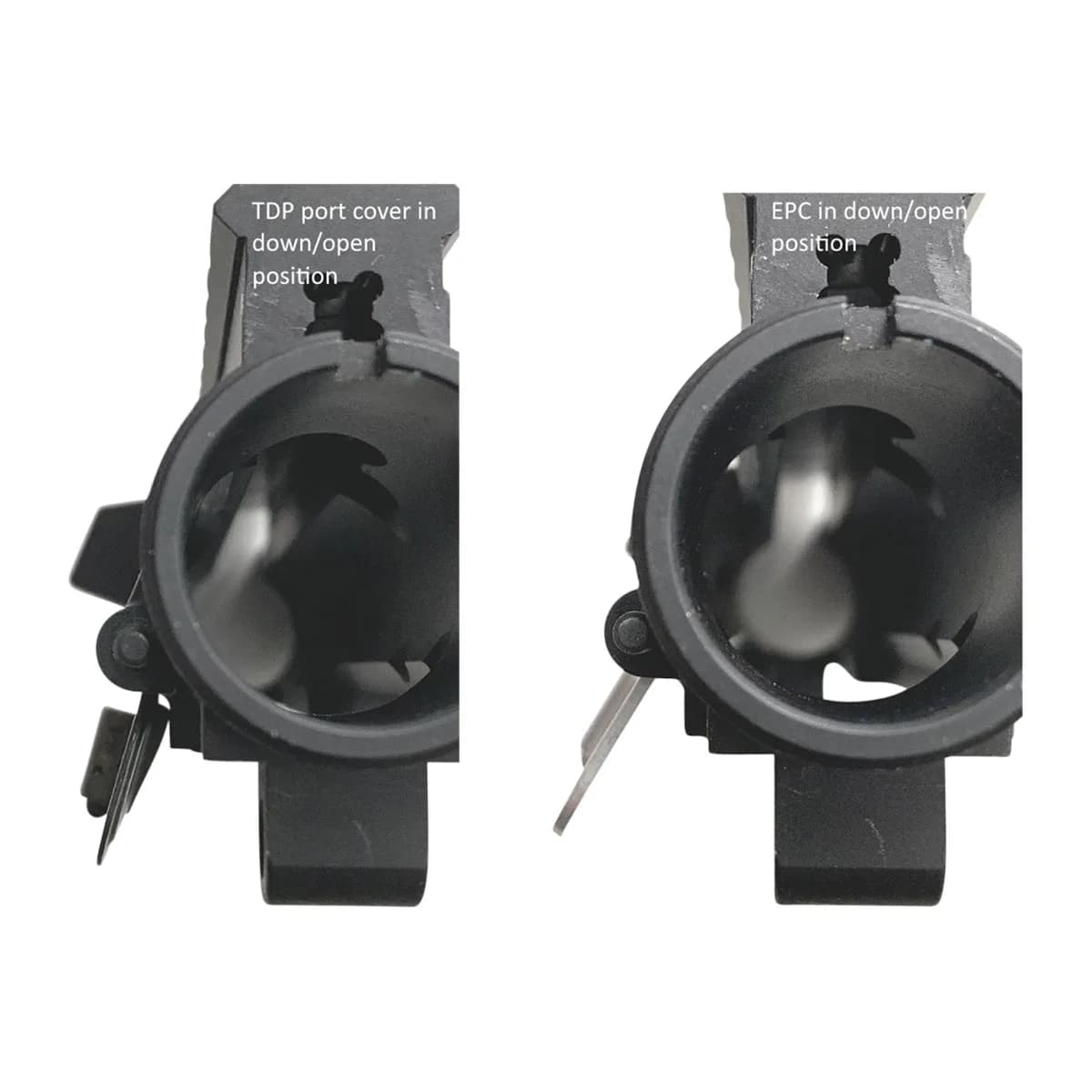 TDP Spec Ejection Port Cover, Twin Dimple, Black - photo 2