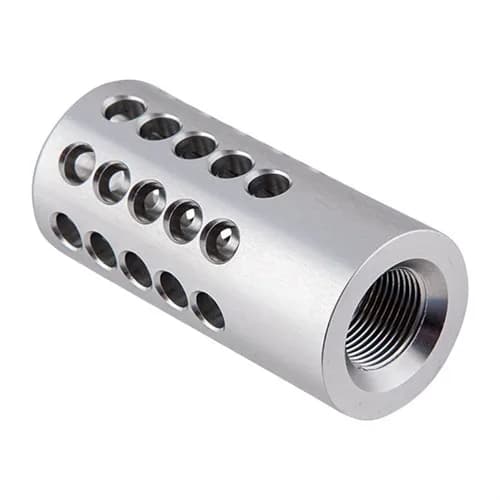 Compensator 22 Caliber 1/2-28 Aluminum Silver - photo 3
