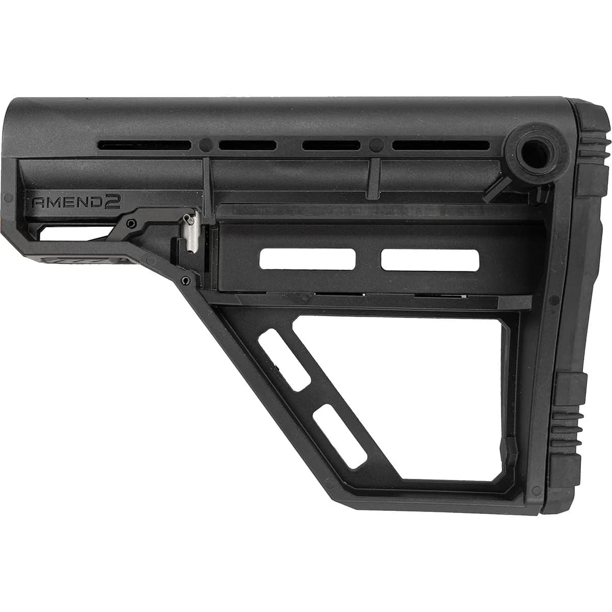 AMS Modular M-LOK Base Mil-Spec Carbine Stock Black