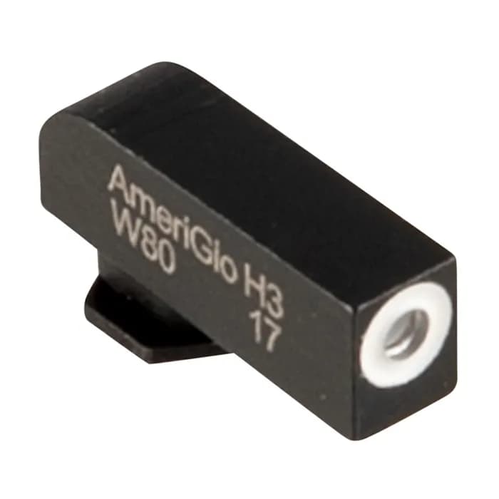 0.180"x0.140" Green w/White Outline Sight for Glock~