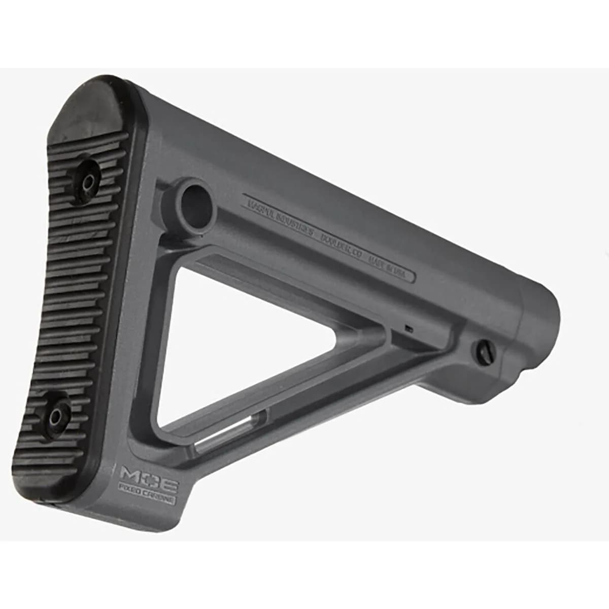 MOE Fixed Mil-Spec Carbine Stock for AR-15 Gray - photo 3