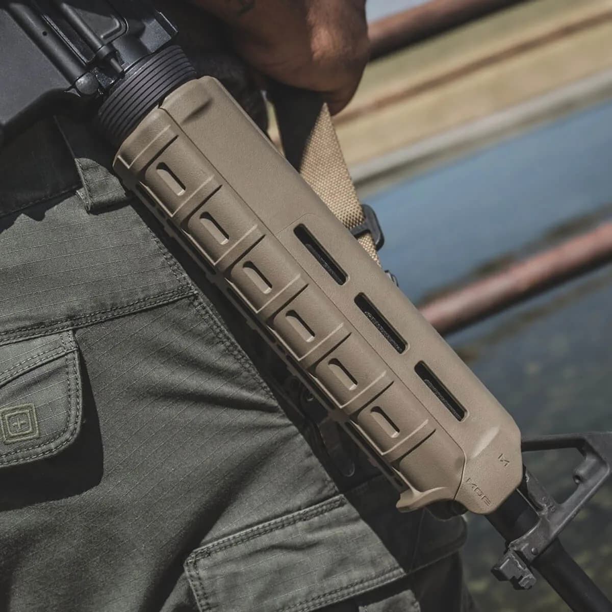 MOE Handguard M-LOK Mid-Length for AR-15 FDE - photo 7